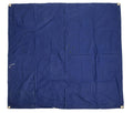 Bâche de tente militaire roumaine originale bleue imperméable 1,80 x 1,80 cm Surplus