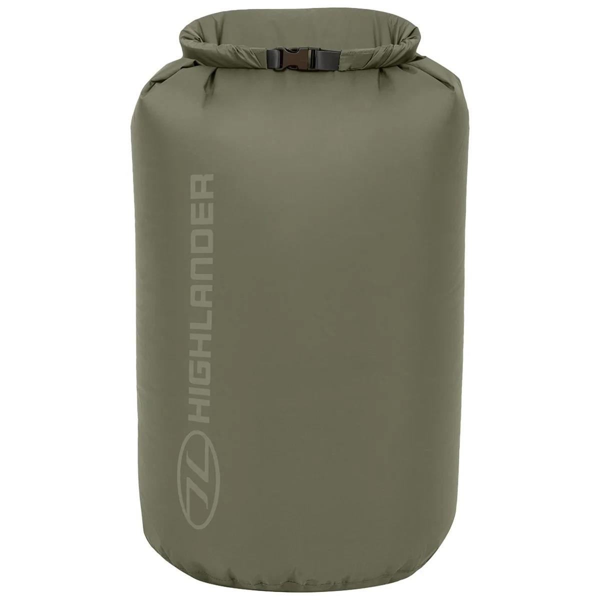 Sacs étanches militaires écossais originaux, 1 à 40 l, avec boucle à dégagement rapide, olive