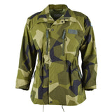 Veste lourde originale de l'armée suédoise M90 ​​avec camouflage éclaté pour troupes militaires sur le terrain NEUF