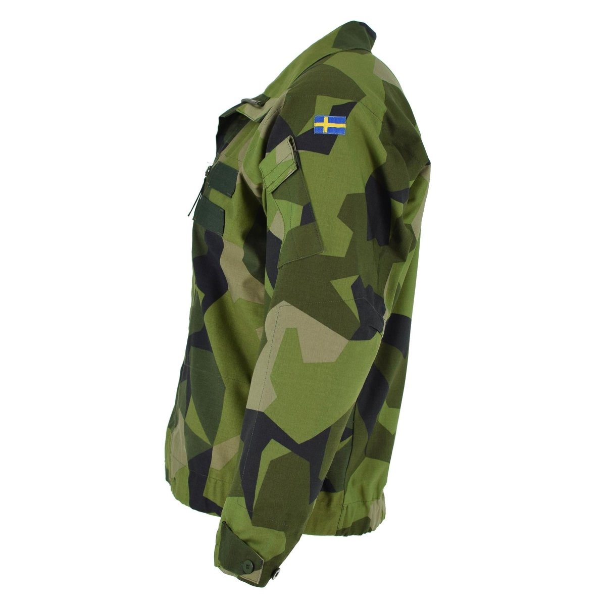 Veste de combat de campagne originale de l'armée suédoise M90 ​​avec camouflage éclaté NEUF