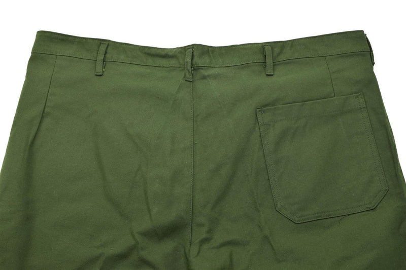 Pantalon de travail militaire suédois d'origine, pantalon de travail vert vintage NEUF