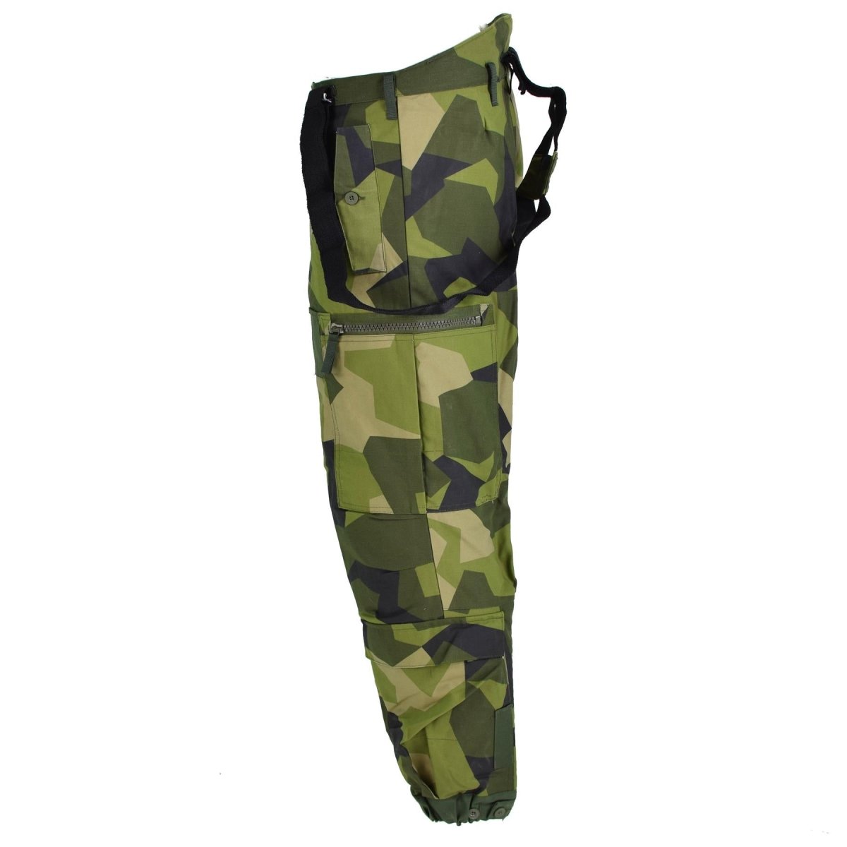 Pantalon de tanker thermique suédois d'origine m90 camouflage éclats pantalon BDU NEUF