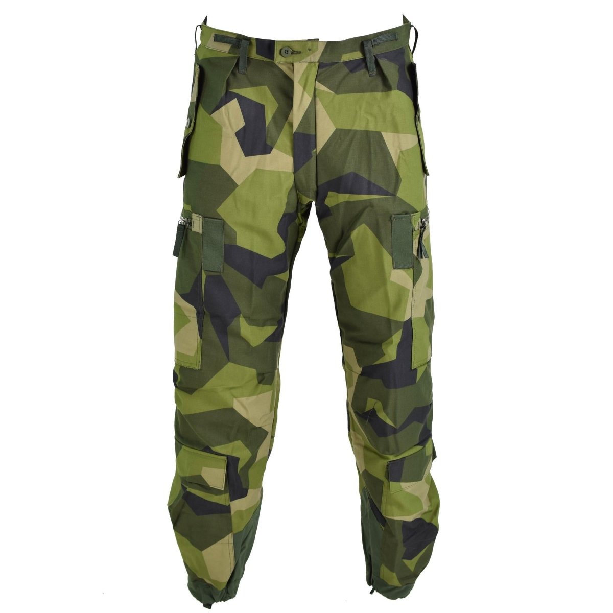 Pantalon de tanker thermique suédois d'origine m90 camouflage éclats pantalon BDU NEUF
