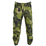 Pantalon de tanker thermique suédois d'origine m90 camouflage éclats pantalon BDU NEUF