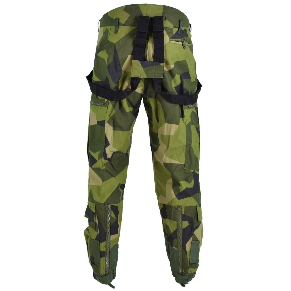 Pantalon de tanker thermique suédois d'origine m90 camouflage éclats pantalon BDU NEUF
