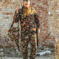 Veste de combat originale de l'armée suisse M83, chemise camouflage Alpenflage avec fermeture éclair, NEUF