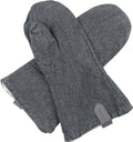 Mitaines originales de l'armée suisse en denim gris laine gants militaires pour temps froid doublés