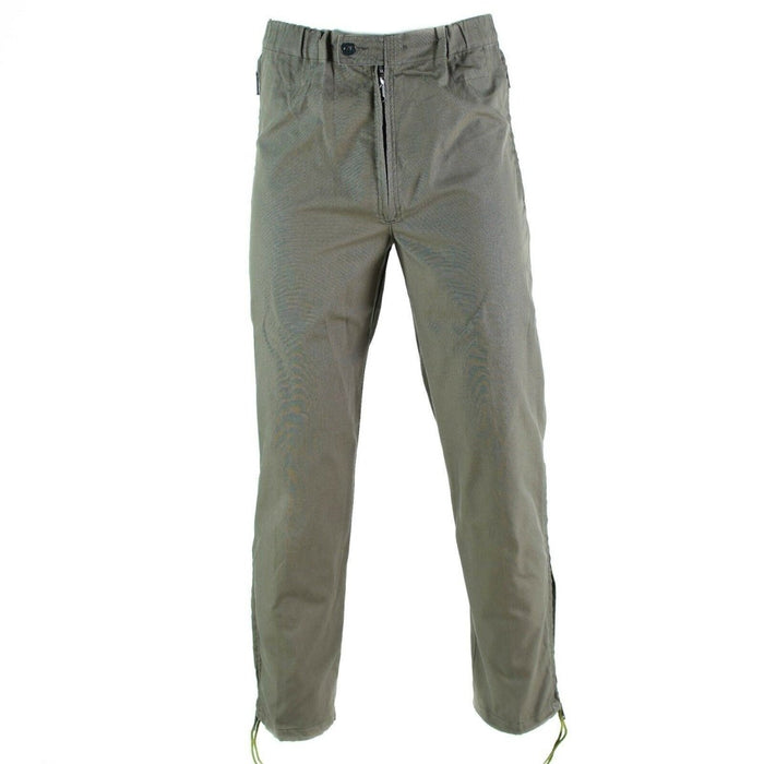 Pantalon original de l'armée suisse, pantalon de combat sur le terrain, OD, problème militaire Suisse - GoMilitar