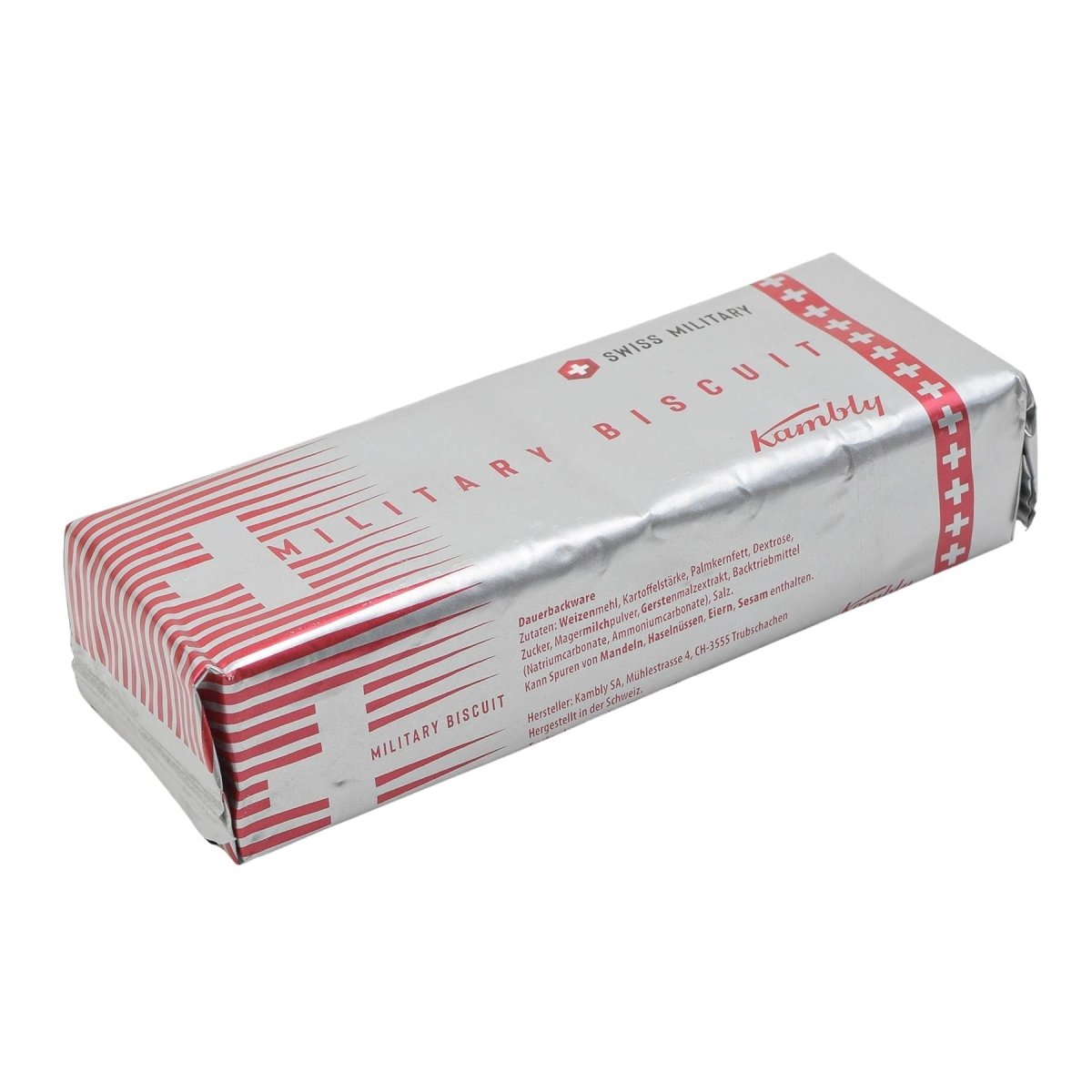 Biscuit militaire suisse original 100 g Goût authentique Survie en plein air