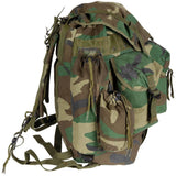Sac à dos original de l'armée turque 40L, poches avant, tissu Cordura, camouflage boisé