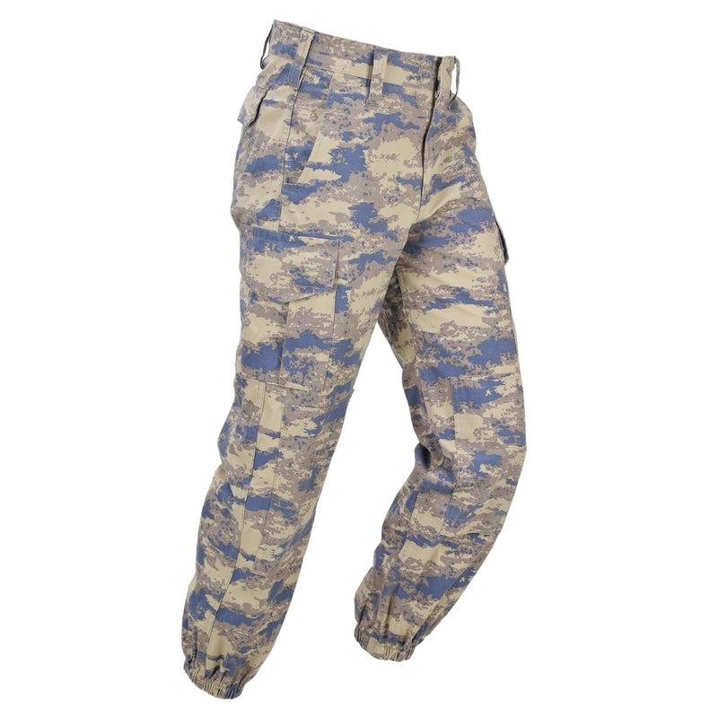 Pantalon de terrain militaire turc d'origine Air Force Ripstop M2018 Camo