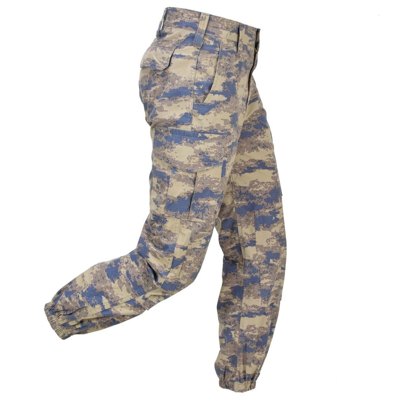 Pantalon de terrain militaire turc d'origine Air Force Ripstop M2018 Camo