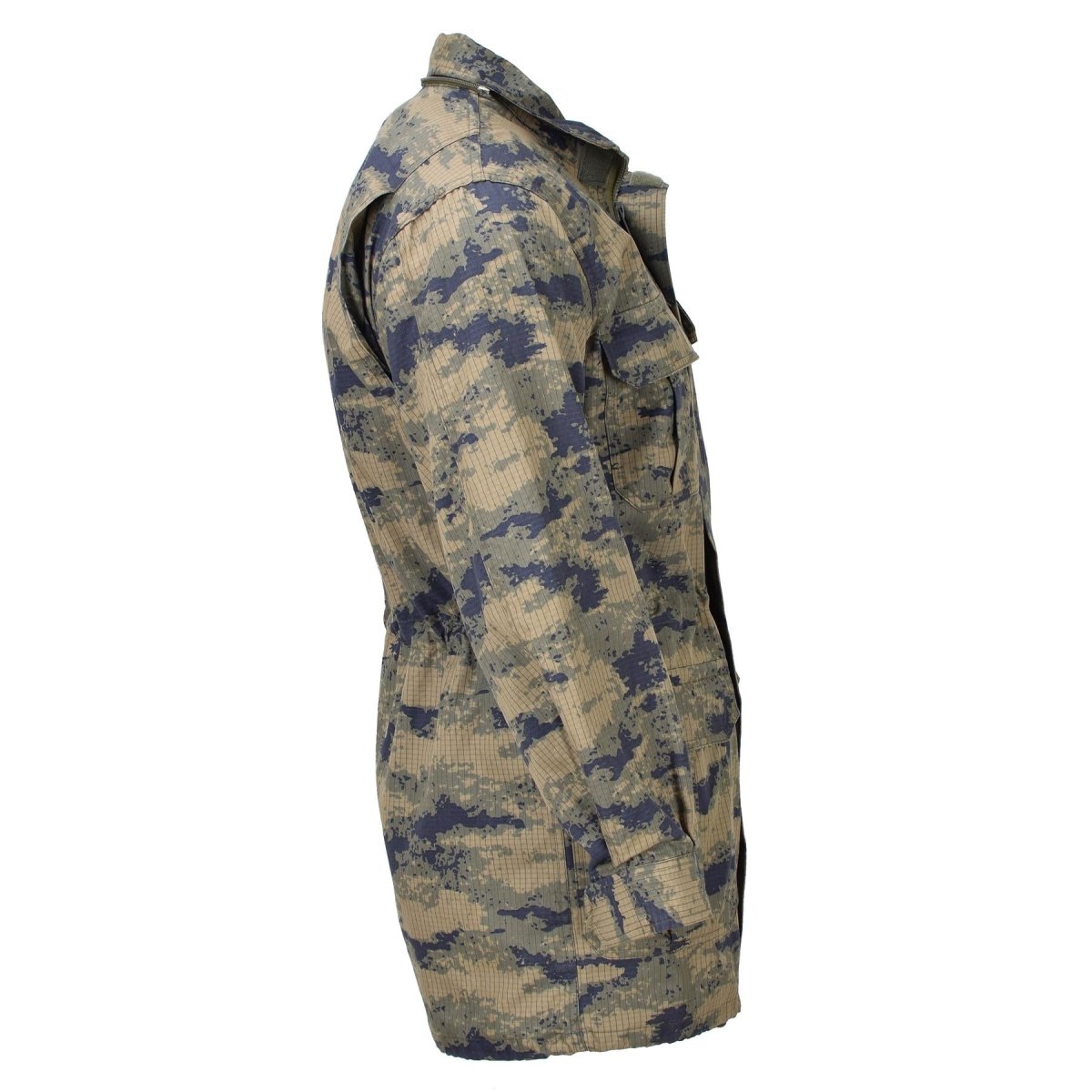 Parka camouflage numérique militaire turc d'origine avec doublure tactique ripstop durable