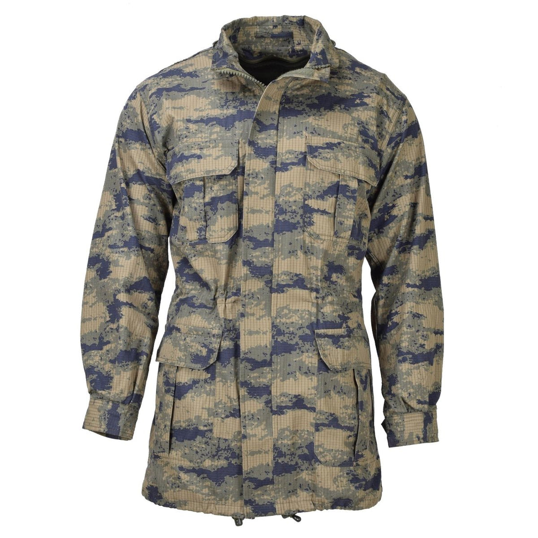 Parka camouflage numérique militaire turque originale avec doublure tactique ripstop durable
