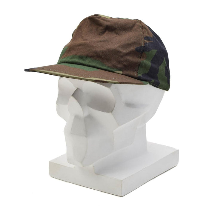 Casquette militaire turque originale avec bande arrière élastique AG18 Woodland Camo - GoMilitar