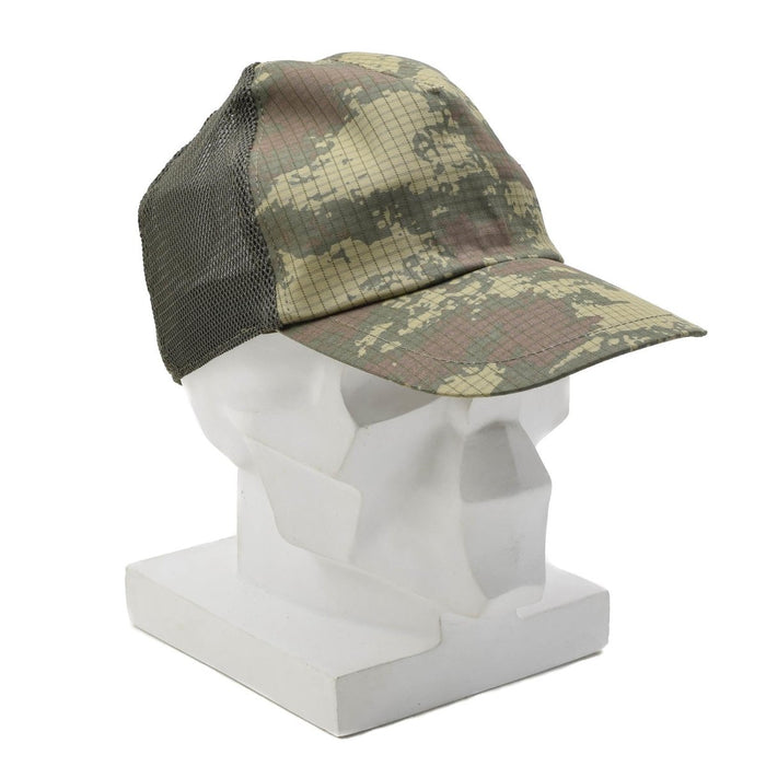 Casquette militaire turque originale Snapback Ripstop Mesh Insert M2008 Camo - GoMilitar