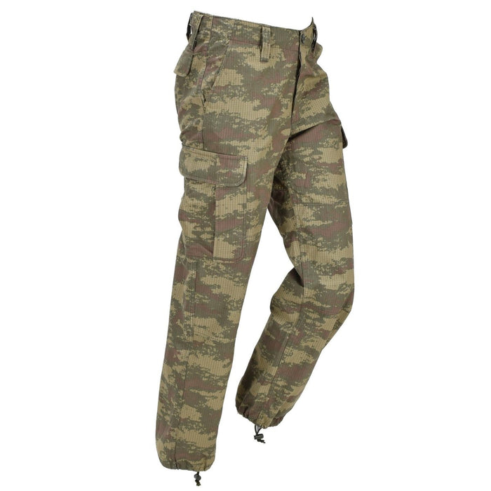 Pantalon militaire turc original Ripstop Army émis M2008 Camo utilisé - GoMilitar