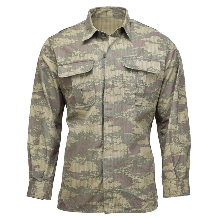 Chemises militaires turques originales ripstop légères tactiques camouflage du désert aride - GoMilitar