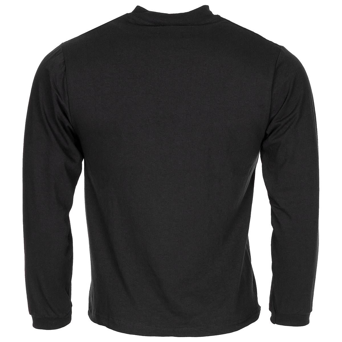 Maillot de corps militaire turc original, couche de base thermique à manches longues, noir