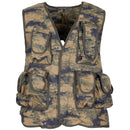Gilet militaire turc original, 8 poches attachées, rembourrage des épaules, camouflage M2018