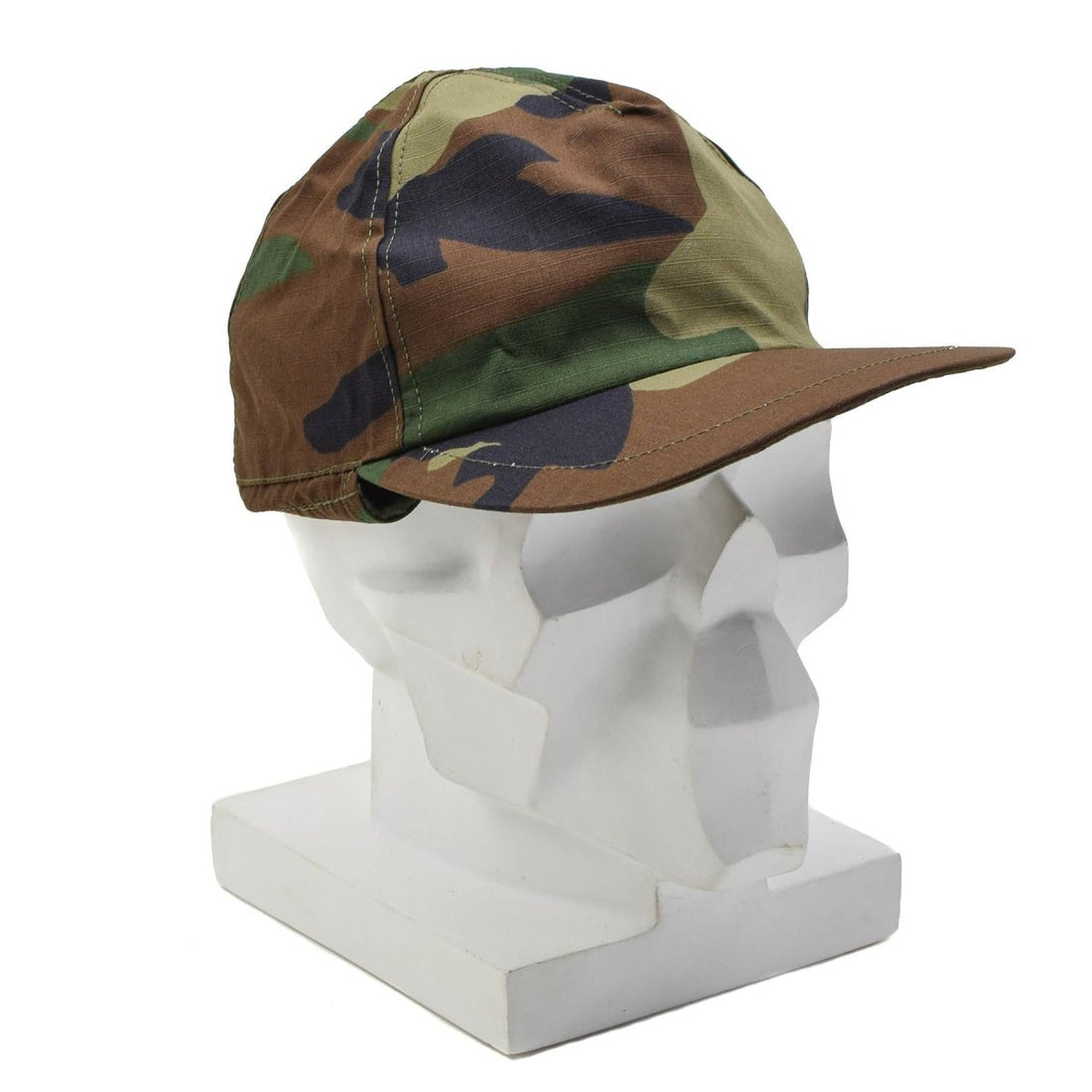 Casquette d'hiver militaire turque originale, chapeau d'extérieur RipStop, camouflage des bois