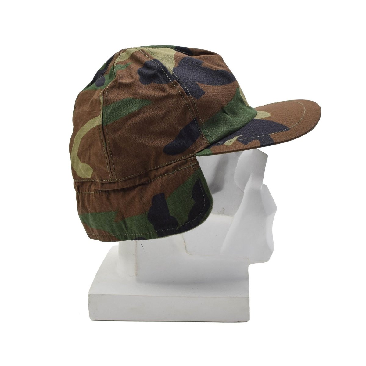 Casquette d'hiver militaire turque originale, chapeau d'extérieur RipStop, camouflage des bois