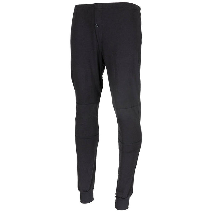 Sous-vêtement d'hiver militaire turc original, doublure polaire, couche de base noire - GoMilitar
