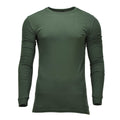 Maillot de corps thermique militaire ukrainien original en coton à manches longues vert