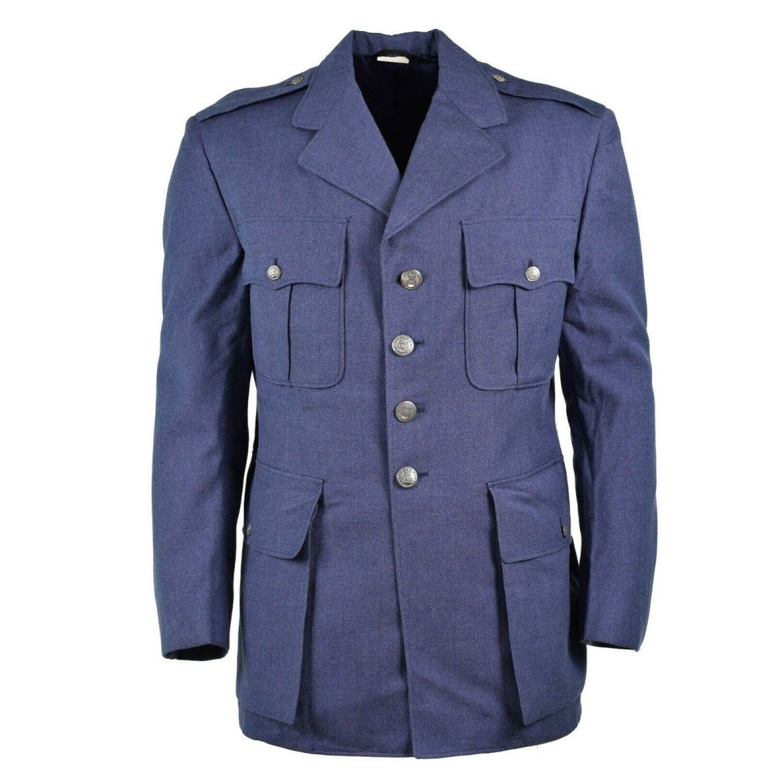 Manteau de veste de l'armée de l'air américaine d'origine pour hommes manteau de laine USAF bleu tenue de service