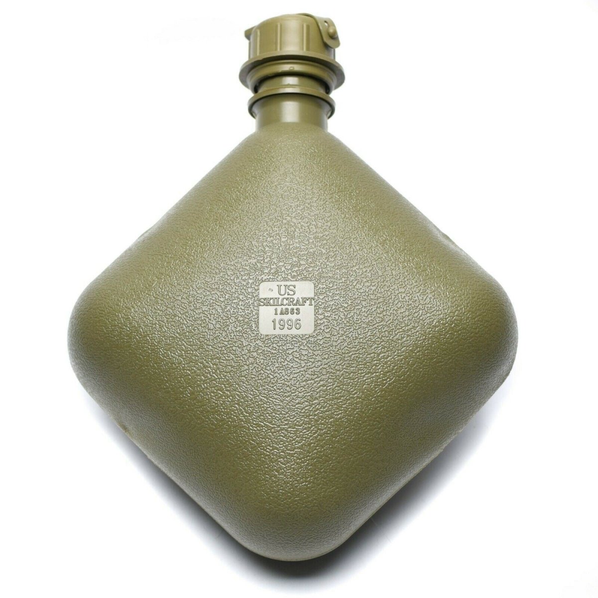 Bouteille d'eau originale de l'armée américaine 2 QT avec pochette Olive OD USA surplus