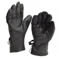 Gants de combat en cuir d'origine de l'armée américaine Véritable cuir noir militaire