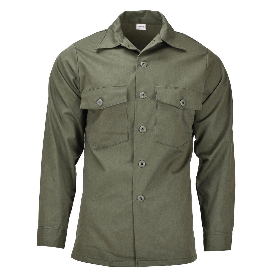 Chemise tactique à manches longues originale de l'armée américaine, tenue militaire de fatigue olive, NEUF