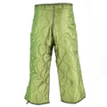 Doublure de pantalon matelassée d'origine de l'armée américaine M65 doublure thermique plus chaude couette 3/4 NEUF