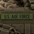 Patch de bande de poitrine de l'armée de l'air militaire américaine, insignes originaux, surplus de l'armée