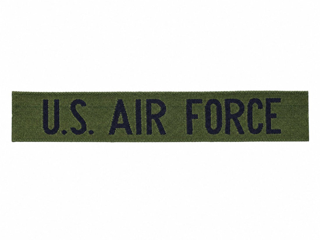 Patch de bande de poitrine de l'armée de l'air militaire américaine, insignes originaux, surplus de l'armée