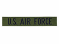 Patch de bande de poitrine de l'armée de l'air militaire américaine, insignes originaux, surplus de l'armée