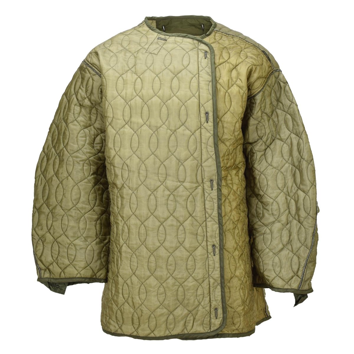 Doublure de Parka militaire américaine originale M65, boutons pour temps froid extrême, vert Olive