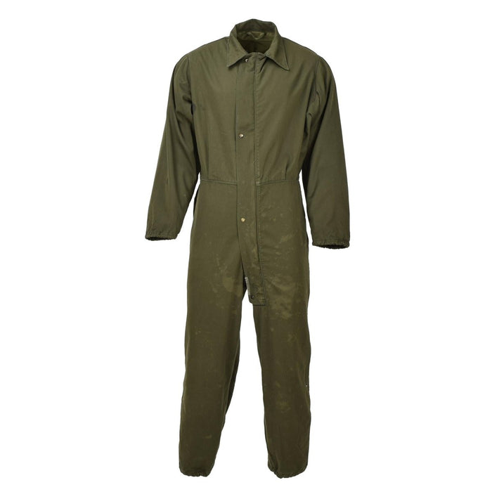 Combinaison de travail originale pour mécanicien militaire américain, uniforme de combinaison, Olive - GoMilitar