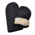 Doublures de mitaines militaires américaines originales pour temps extrêmement froid, grande taille, noires