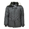Parka militaire américaine originale N-3B pour temps froid, résistante au vent et aux intempéries, Olive