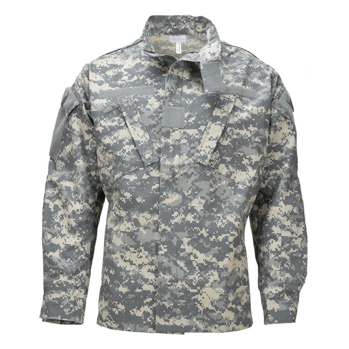 Veste d'uniforme militaire américaine originale Coudes renforcés Camouflage numérique ACU - GoMilitar