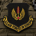 Patch original USAFE des forces aériennes américaines en Europe, insigne de collection brodé
