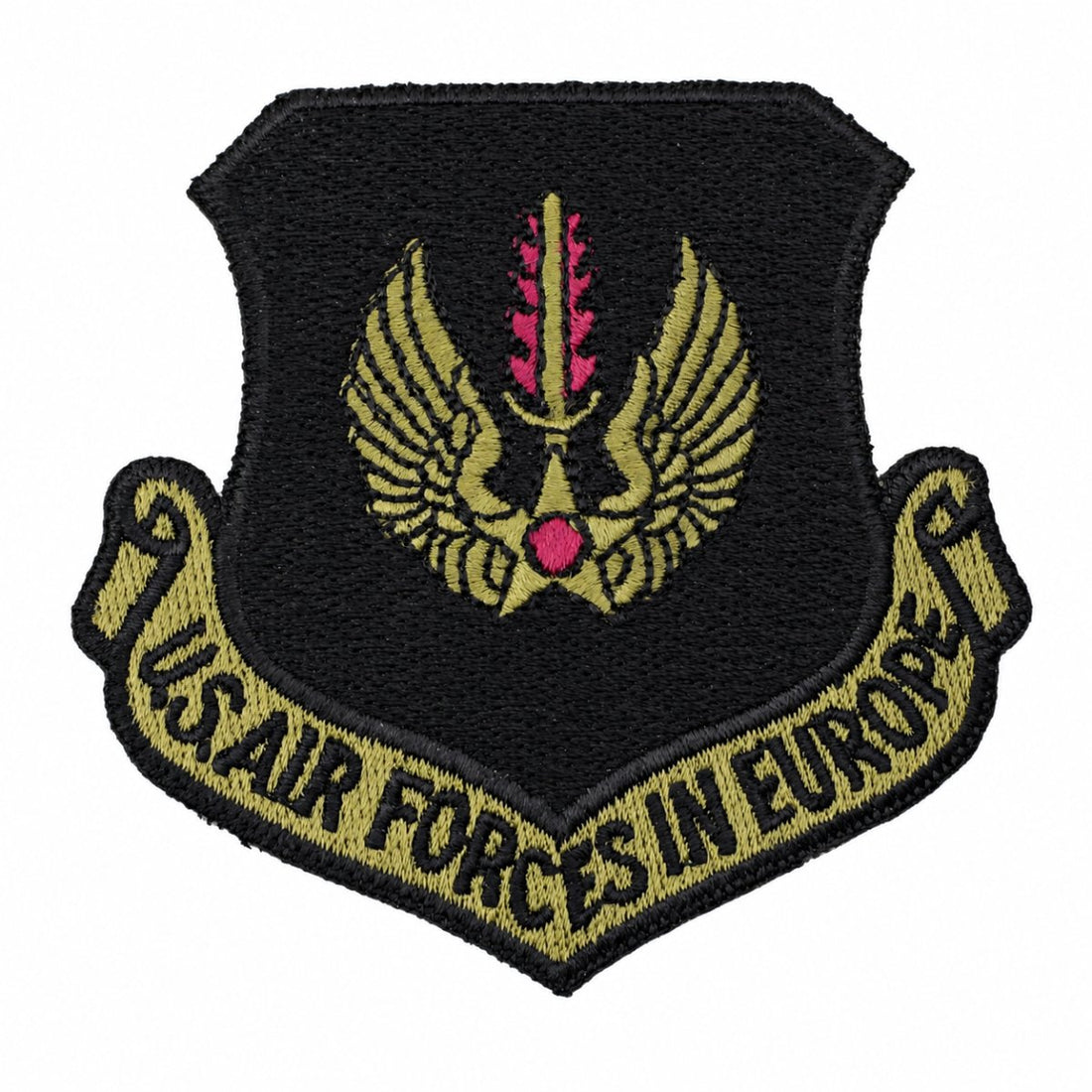 Patch original USAFE des forces aériennes américaines en Europe, insigne de collection brodé