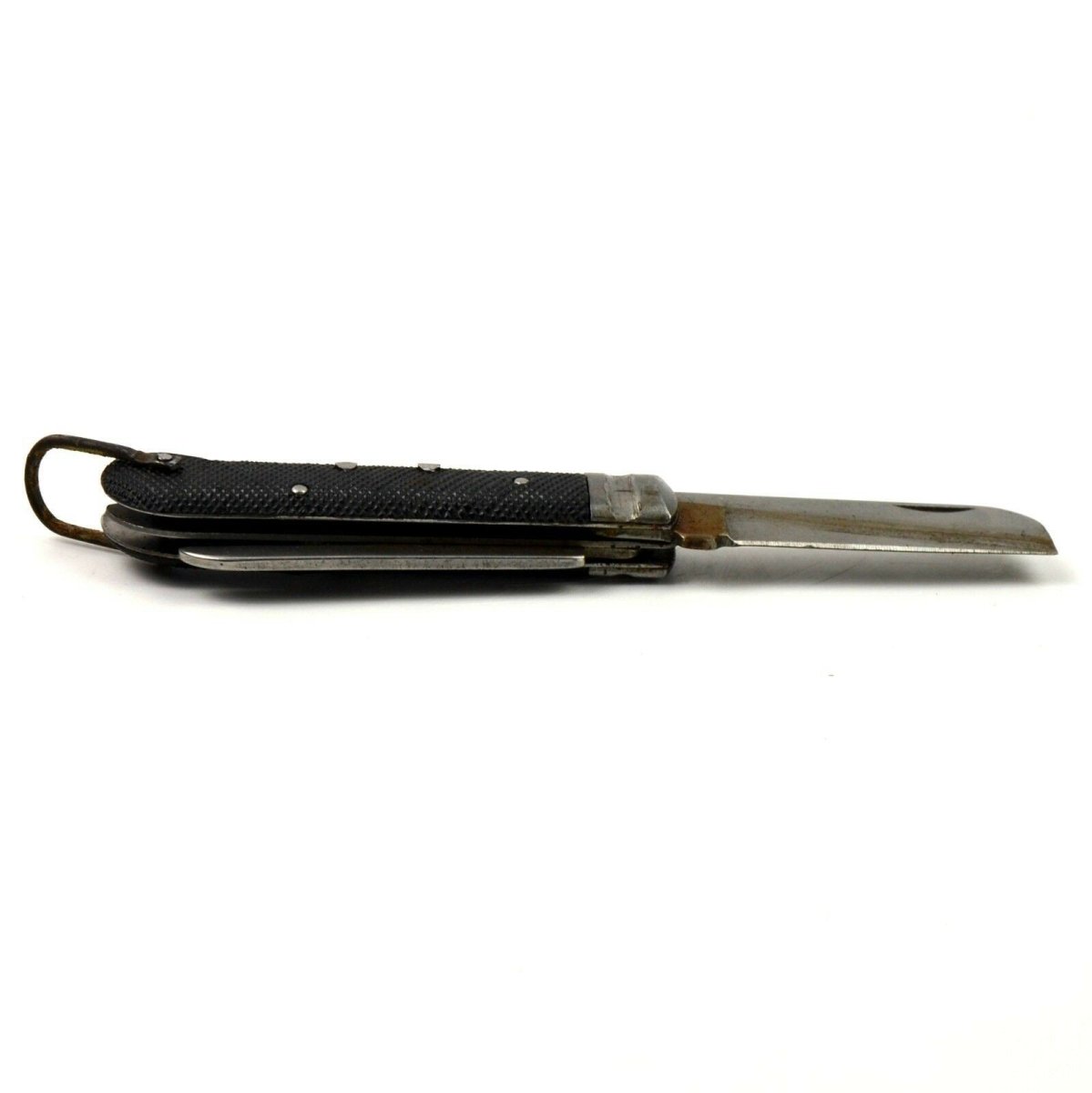 Couteau de poche pliant original vintage de l'armée italienne de la marine.