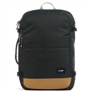 Pacsafe Go 34L Travel Backpack Carry On Anti Theft rPET Lockable Zippers Black - GoMilitar