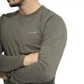PENTAGON Ageron 2.0 T-shirt à manches longues, coupe confortable, sans odeur, séchage rapide