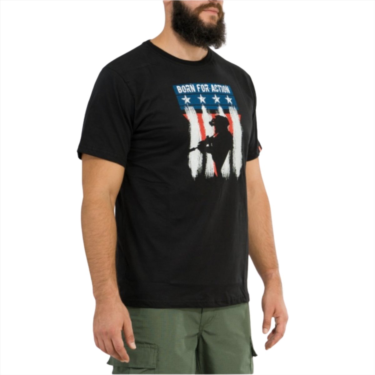PENTAGON Ageron Ranger T-shirt classique à séchage rapide, coupe confortable, sans odeur, noir
