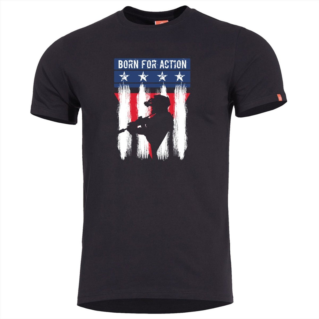 PENTAGON Ageron Ranger T-shirt classique à séchage rapide, coupe confortable, sans odeur, noir