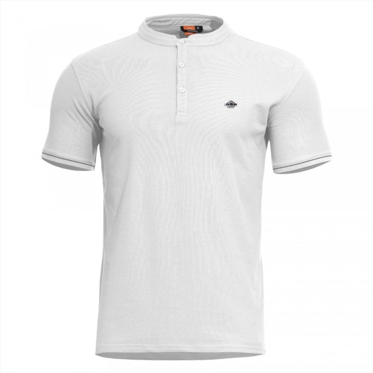 PENTAGON Levantes Henley Stripes T-Shirt Classique Manches Courtes Séchage Rapide