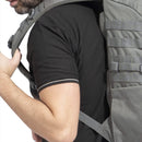 PENTAGON Levantes Henley Stripes T-Shirt Classique Manches Courtes Séchage Rapide